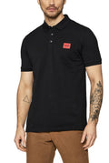 POLO HUGO BOSS CZARNA POLÓWKA REGULAR FIT