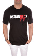 KOSZULKA T-SHIRT DSQUARED DSQUARED2 LOGO CZARNA