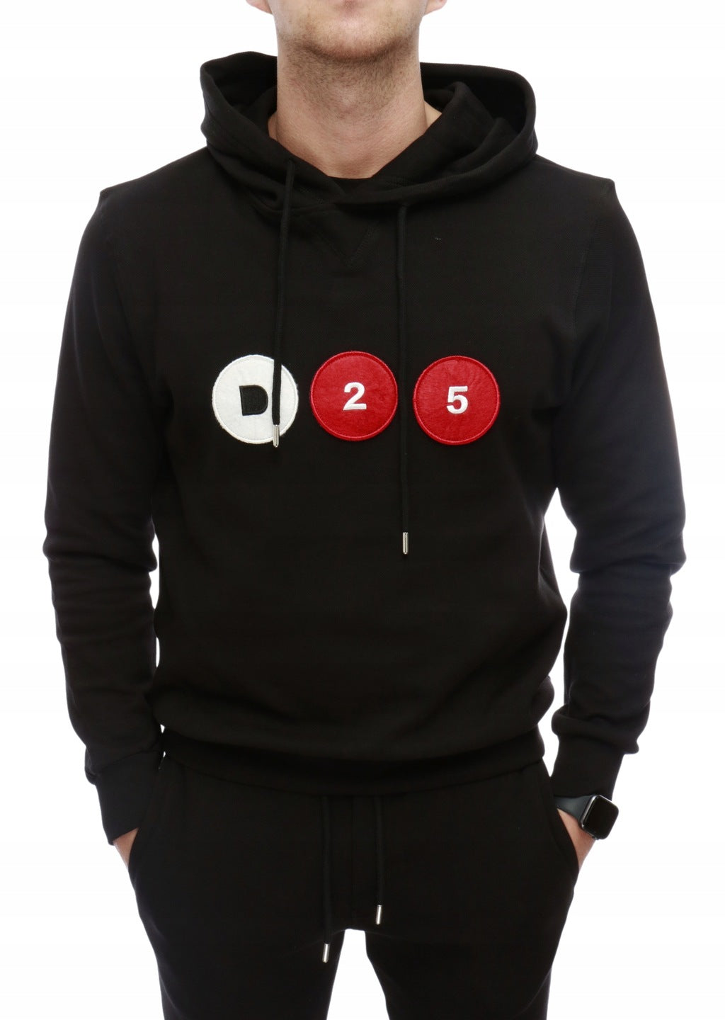 DSQUARED DSQUARED2 d25 LOGO BLACK SWEATSHIRT