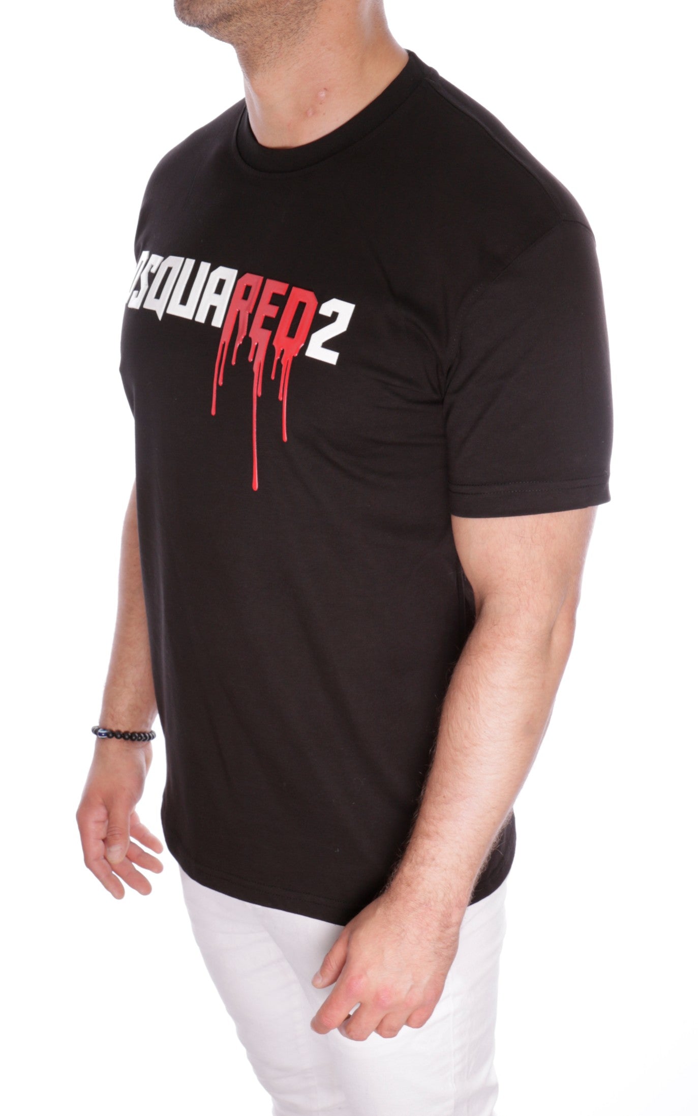 T-SHIRT DSQUARED DSQUARED2 LOGO BLACK