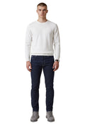 SPODNIE EMPORIO ARMANI PROSTE REGULAR FIT STRETCH DENIM