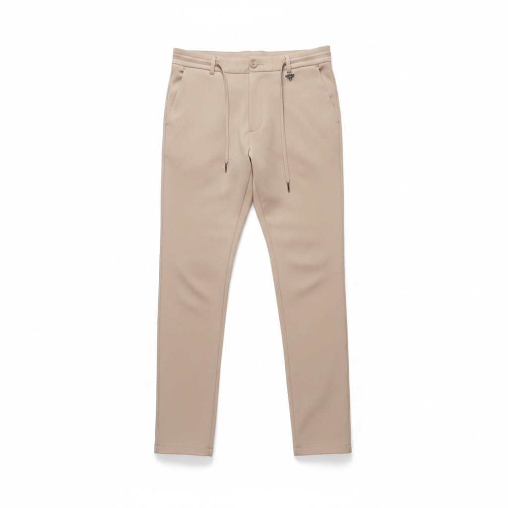 PRADA CHINOS ELEGANT BEIGE CAMEL CASUAL