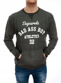 BLUZA DSQUARED DSQUARED2 SZARA BAD BOY