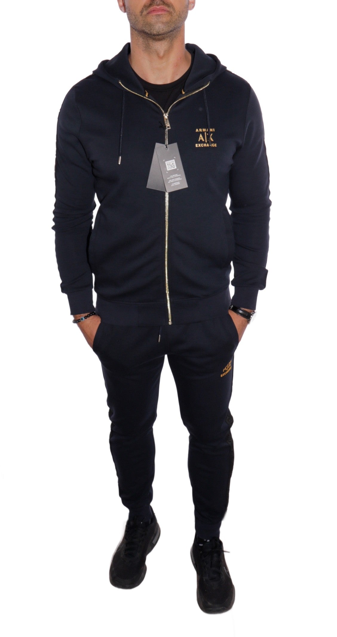 TRACKSUIT ARMANI EXCHANGE SLIM NAVY