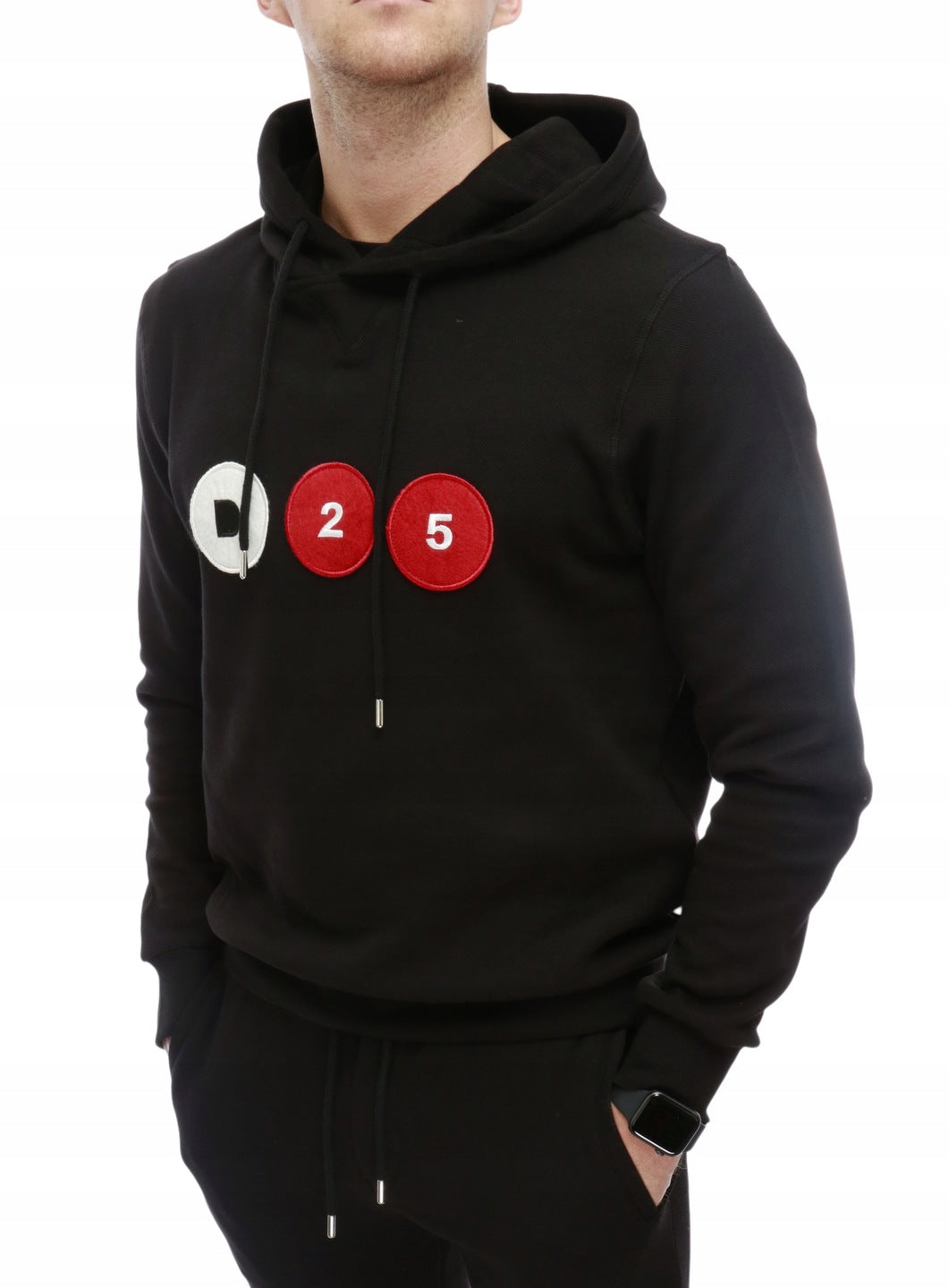 DSQUARED DSQUARED2 d25 LOGO BLACK SWEATSHIRT