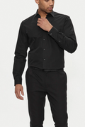 KOSZULA HUGO BOSS SLIM FIT LYCRA CZARNA