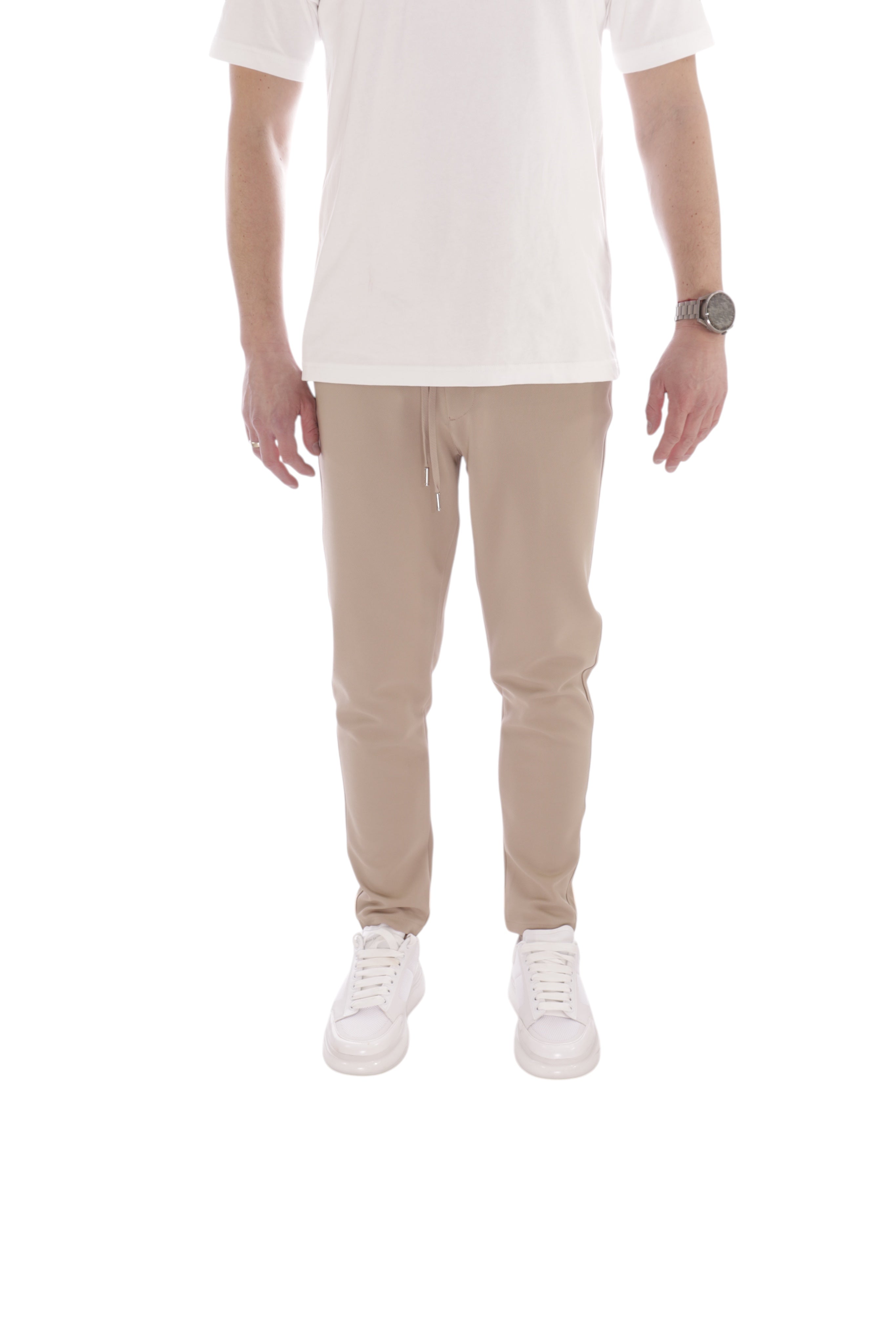 PRADA CHINOS ELEGANT BEIGE CAMEL CASUAL