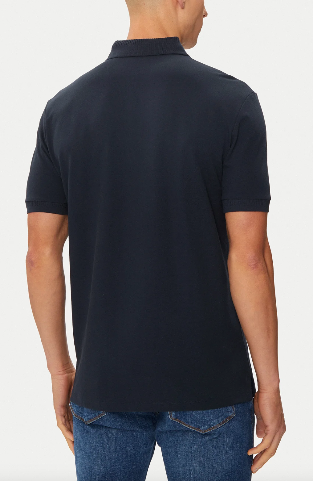 HUGO BOSS NAVY POLO SHIRT REGULAR FIT