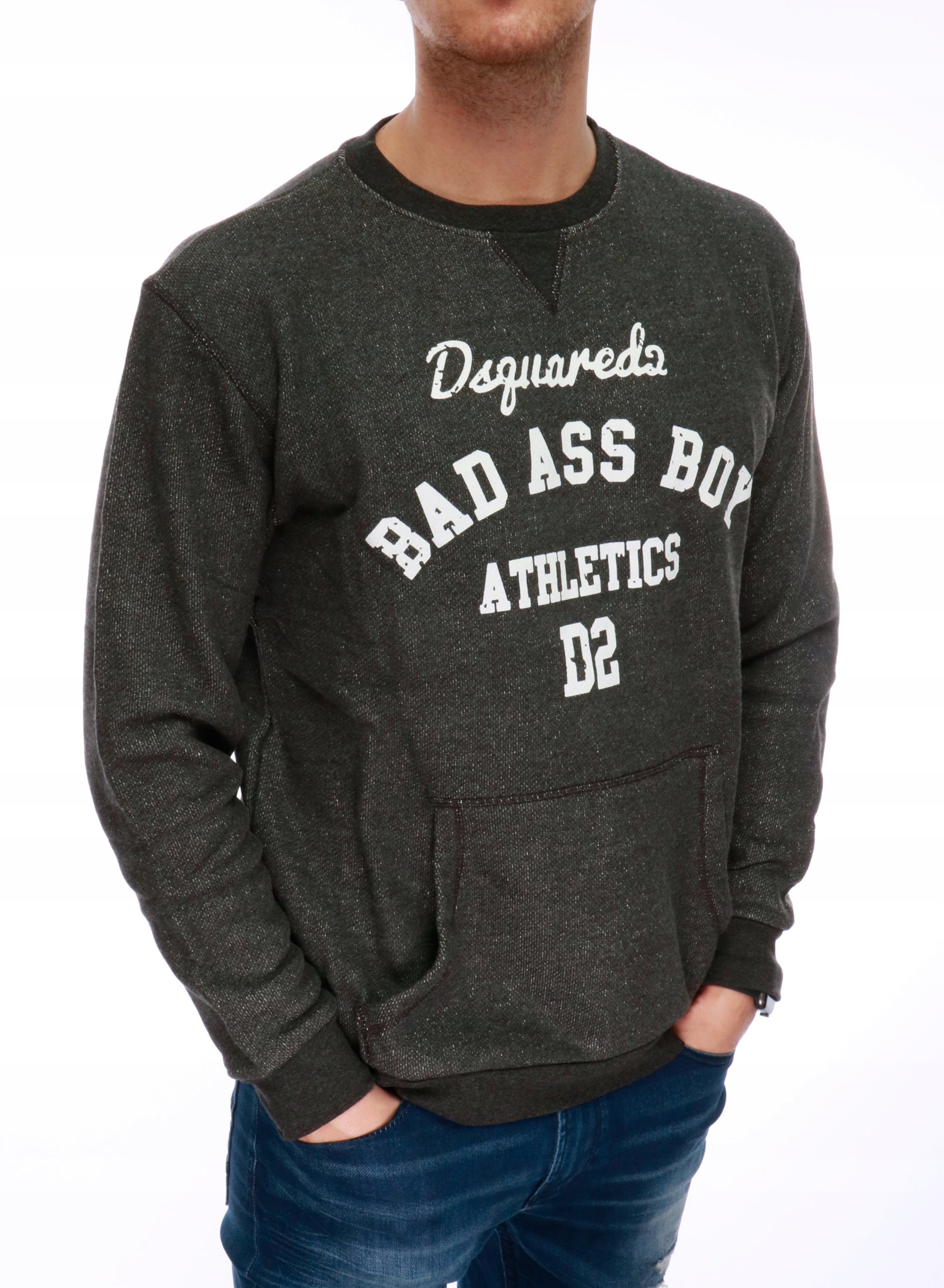 SWEATSHIRT DSQUARED DSQUARED2 GREY BAD BOY