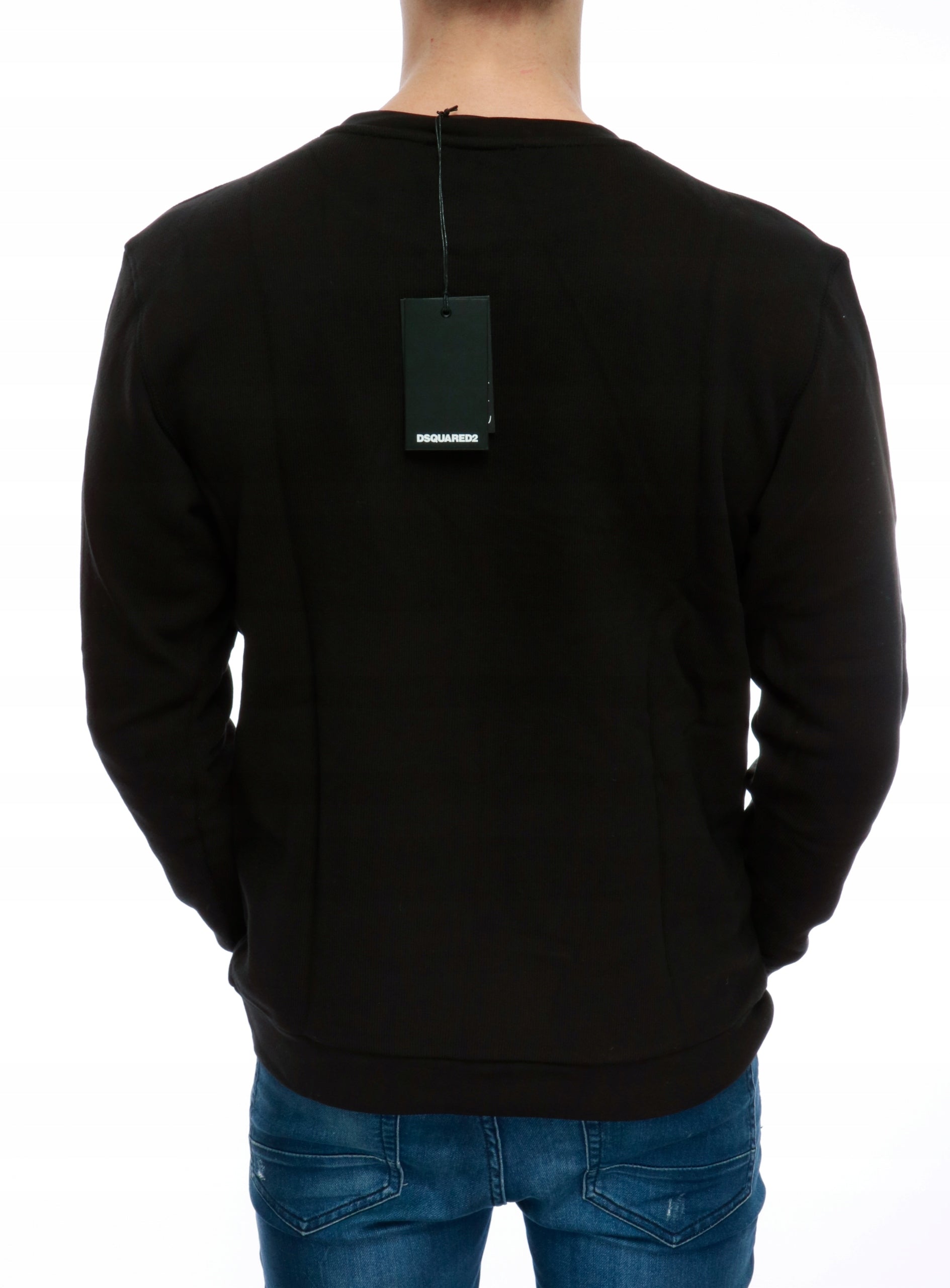 SWEATSHIRT DSQUARED DSQUARED2 BLACK BAD BOY