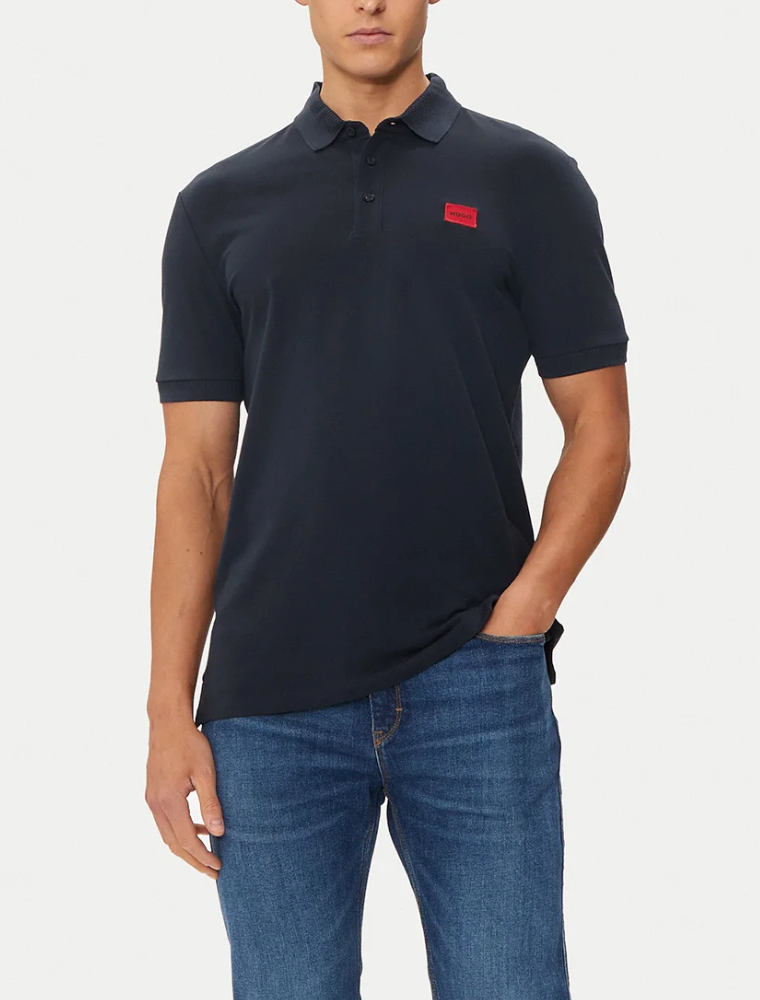 HUGO BOSS NAVY POLO SHIRT REGULAR FIT