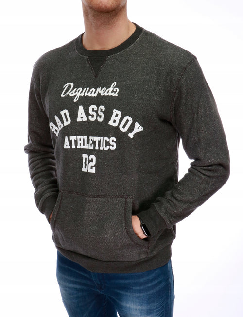 SWEATSHIRT DSQUARED DSQUARED2 GREY BAD BOY