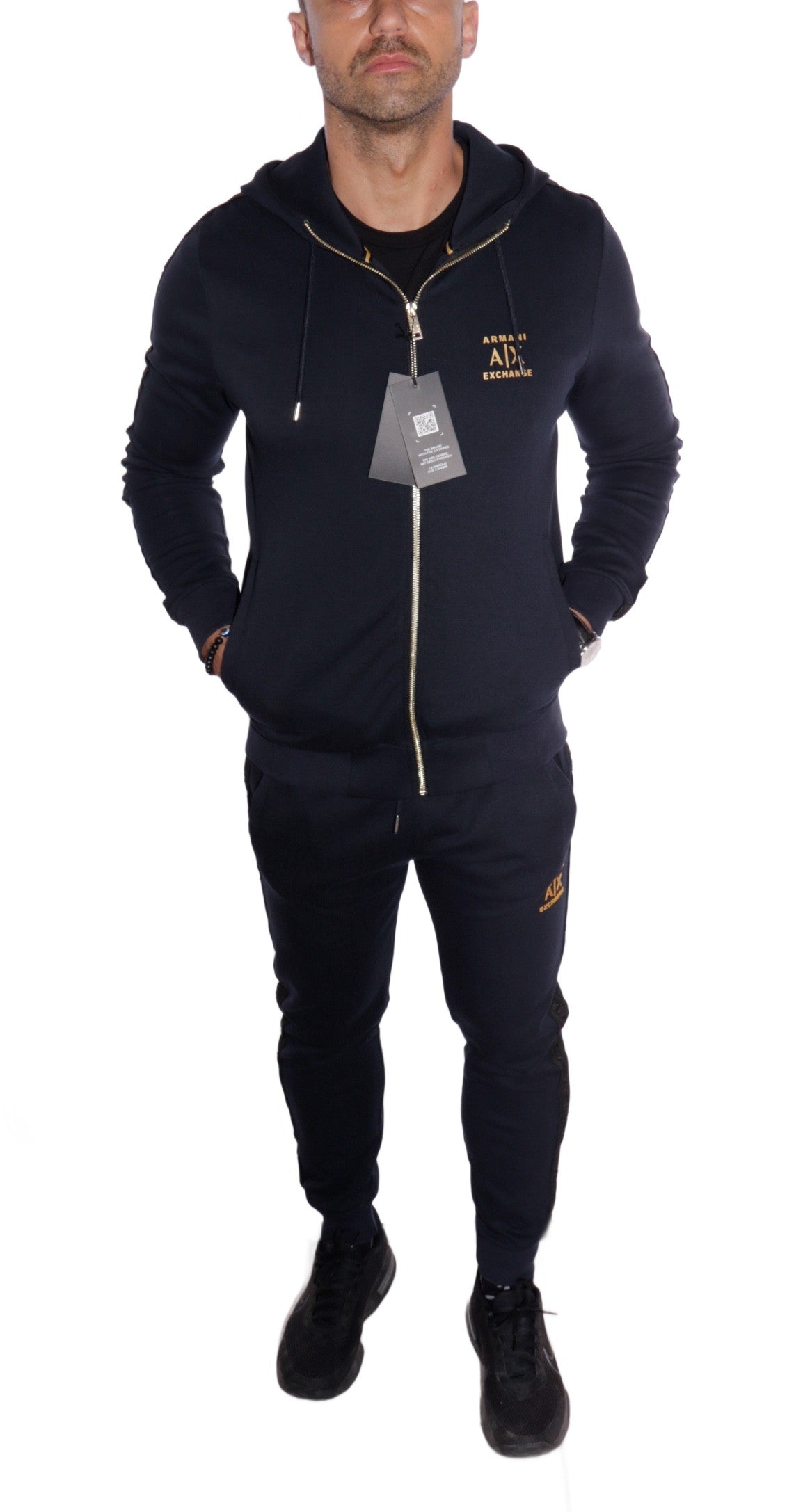 TRACKSUIT ARMANI EXCHANGE SLIM NAVY