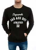 BLUZA DSQUARED DSQUARED2 CZARNA BAD BOY