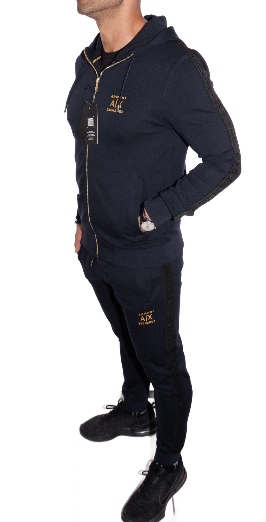 TRACKSUIT ARMANI EXCHANGE SLIM NAVY