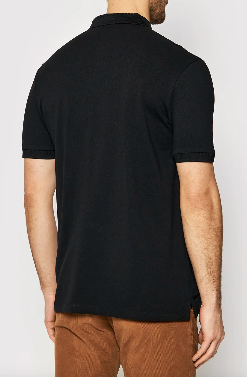HUGO BOSS BLACK POLO SHIRT REGULAR FIT