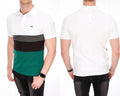 KOSZULKA POLO LACOSTE MULTICOLOR LOGO S