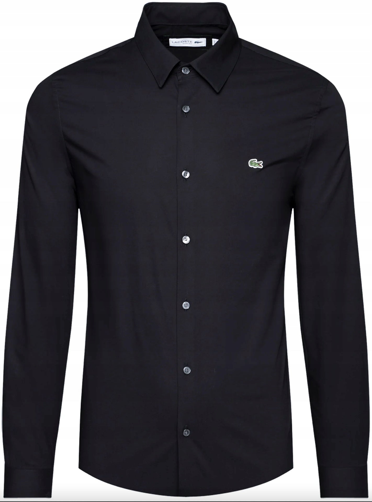 LACOSTE PREMIUM SLIM FIT NAVY SHIRT