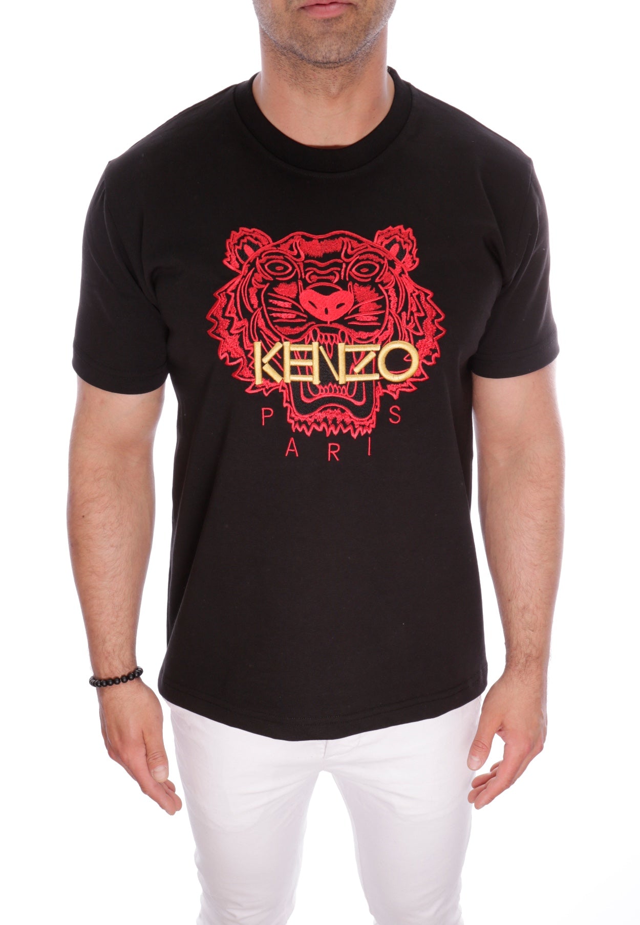 KENZO BIG LOGO T-SHIRT BLACK REGULAR XXL