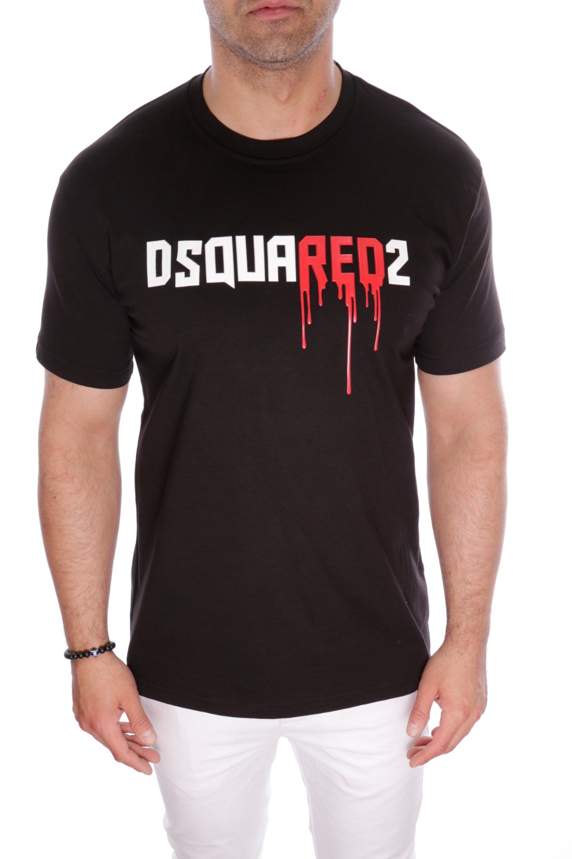 T-SHIRT DSQUARED DSQUARED2 LOGO BLACK