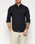 KOSZULA LACOSTE PREMIUM SLIM FIT GRANATOWA
