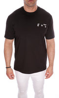 KOSZULKA T-SHIRT OFF WHITE BIG LOGO OVERSIZE CZARNA