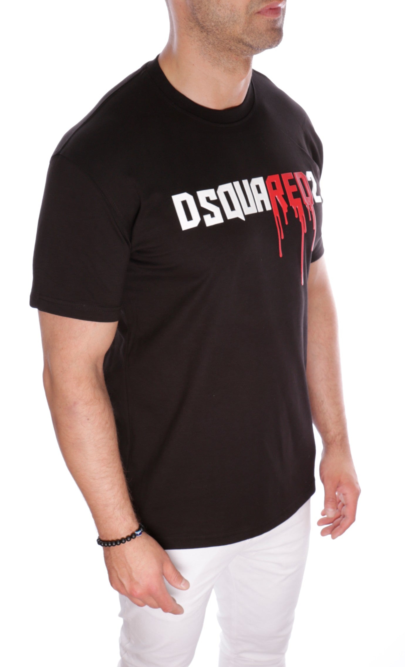 T-SHIRT DSQUARED DSQUARED2 LOGO BLACK