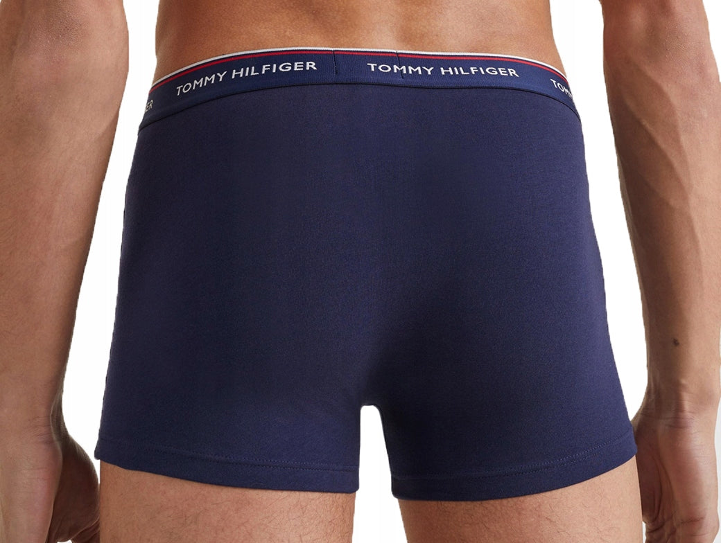 TOMMY HILFIGER PREMIUM BOXER BRIEFS 3 PACK NAVY BLUE S